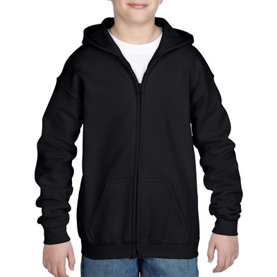 Gildan® Youth Heavy Blend™ Full-Zip Hooded Sweatshirt
